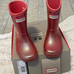 Hunter rain boots